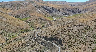 Asırlık kanal suyla buluştu