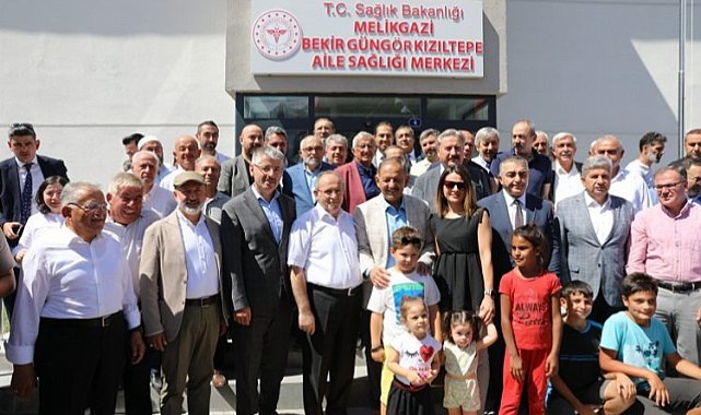 Bekir ve Güngör Kızıltepe Aile Sağlığı Merkezi açıldı