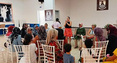 Bodrum'un atölyelerine 'şiddet' farkındalığı