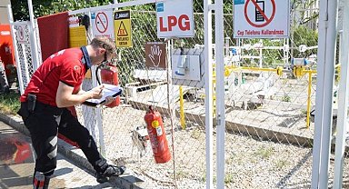 Bozüyük'te akaryakıt istasyonlarına sıkı takip