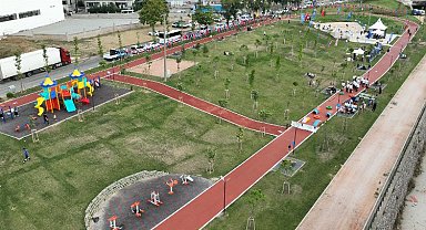 Bursa Hacivat Parkı ile biraz daha yeşillendi