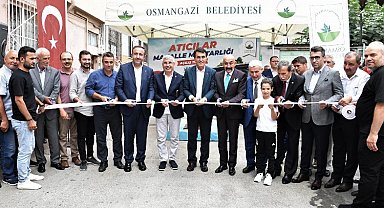 Bursa Osmangazi'de Atıcılar'a yeni muhtarlık binası