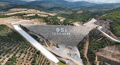 Bursa Yeşildere Barajı 39 bin dekar tarım arazisni sulayacak