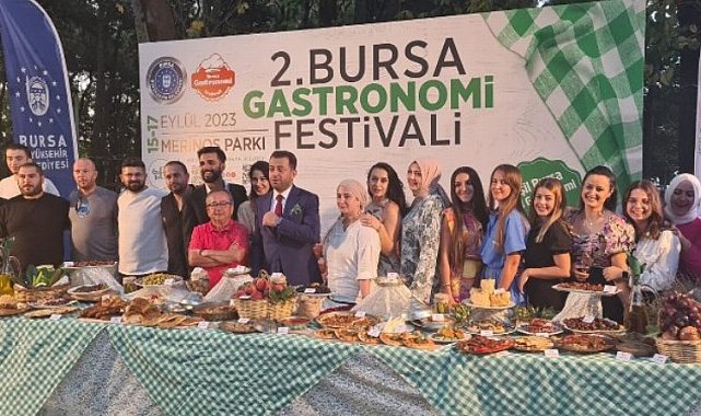 Bursa'da Gastronomi Festivali coşkusu