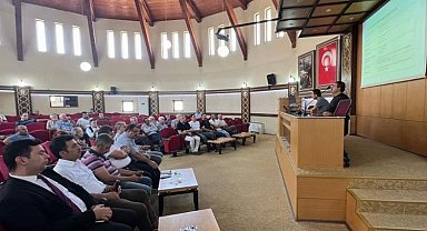 Bursa'da İnegöllü çiftçilere TKDK destekleri anlatıldı