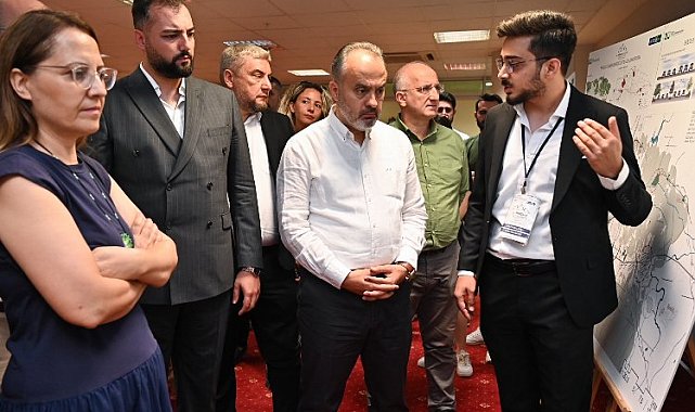 Bursa'nın peyzaj alanlarına genç bakış