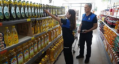 Çayırova Zabıtası'ndan market denetimi