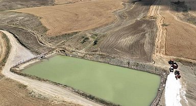 Çiftçilere destek yağmuru