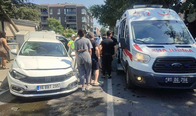 Düzce'de trafik kazası: 5 yaralı