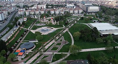 Gazi şehre 1 milyon metrekare yeşil alan