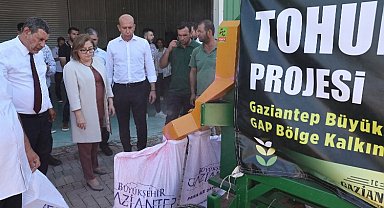 Gaziantep'ten çiftçilere 'selektör' katkısı