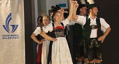 Halk Dansları Güzelbahçe'de buluştu