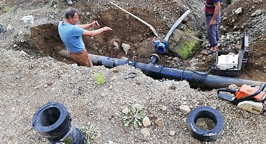 Hatay'da tarımsal sulamada yeni hatlara devam