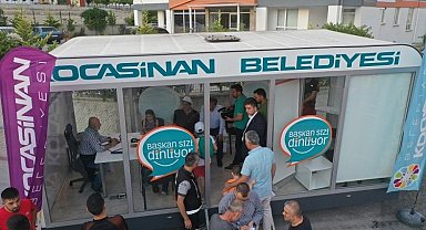 Kayseri Kocasinan vatandaşa kulak veriyor