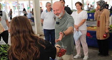 Kayseri Kocasinan'da Ekolojik Pazar kapılarını açtı