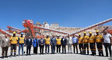 Kayseri Kocasinan'dan örnek Konkasör tesisi