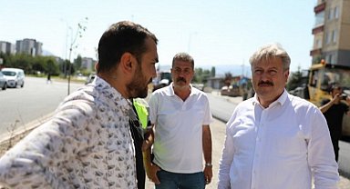 Kayseri Melikgazi'den özel asfalt çalışması