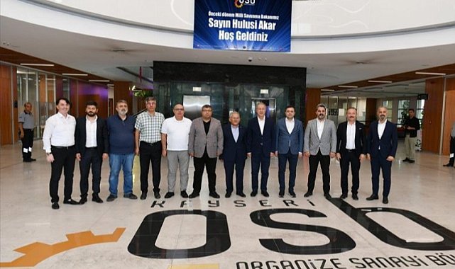Kayseri OSB Hulusi Akar'ı ağırladı