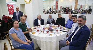 Kayseri protokolü şehit aileleriyle buluştu