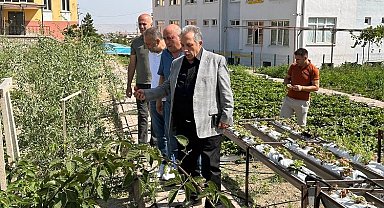 Kayseri Talas'ta örnek deneme bahçeleri