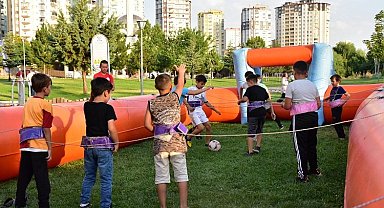 Kayseri'de 'Bizim Mahalle'de spor var!
