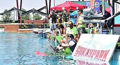 Kayseri'de Wakeboard rüzgarı