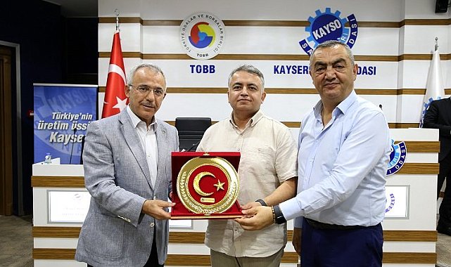 KAYSO toplantısında sürpriz misafir