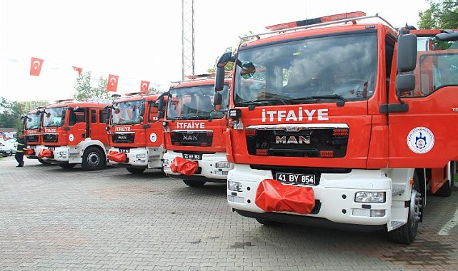 Kocaeil itfaiye filosunu güçlendiriyor