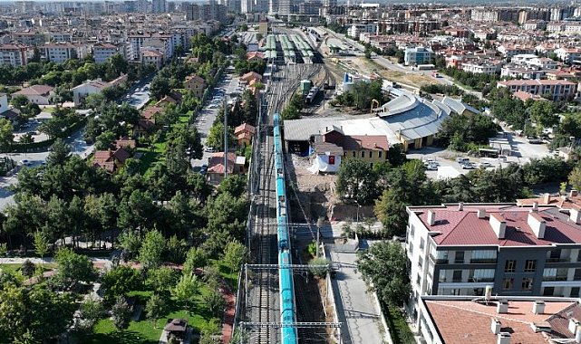 KONYARAY Banliyö'de çalışmalar tam gaz