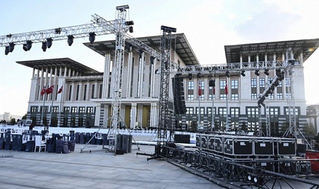 Külliyede 30 Ağustos'a özel hazırlık