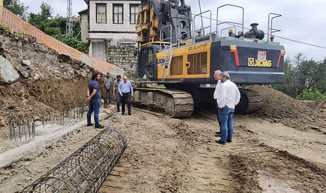 Kültür Sokağı'na ilk kazma vuruldu