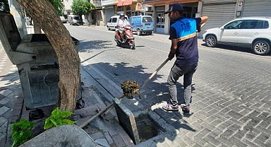 Manisa Akhisar'da MASKİ'den ızgara temizliği