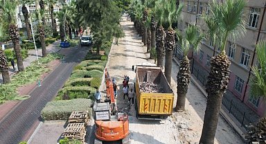 Manisa Şehzadeler'de Atatürk Bulvarı'nda değişim başladı