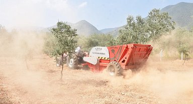 Manisa'nın taşlı arazileri verimli tarlalara dönüşüyor