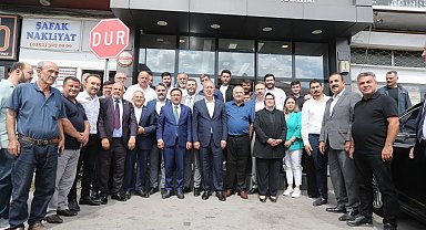 Memduh Büyükkılıç'tan nakliyecilere 'deprem' teşekkürü