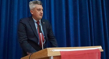 MHP Pazaryeri'nde bayrak değişimi