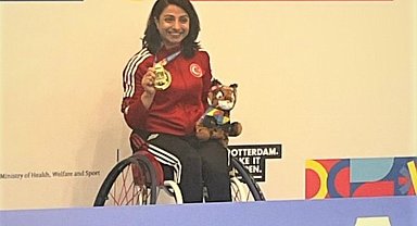 Milli sporcu Avrupa Şampiyonu oldu