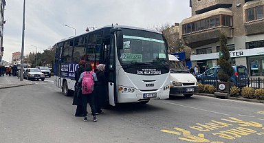 Nevşehir'de otobüs güzergahında değişiklik