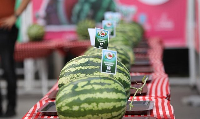 Silivri'de Karpuz Festivali coşkusu yaşandı