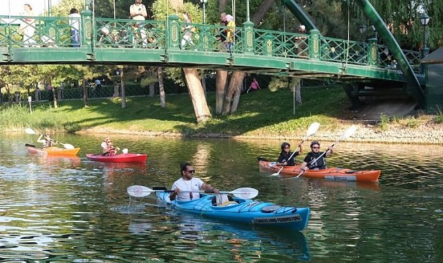 Su sporu sevenlere ücretsiz kano eğitimi