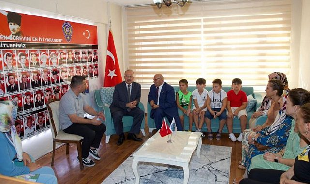 Vali Erol, şehit ailelerimiz ve gazilerimizi ziyaret etti