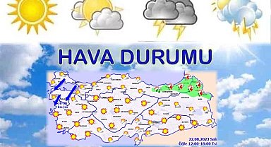 Yurtta bugün hava nasıl olacak?