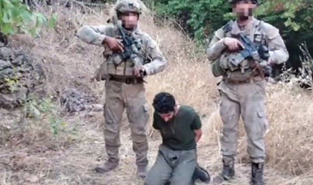Teröristler fotokapana böyle yakalandı!