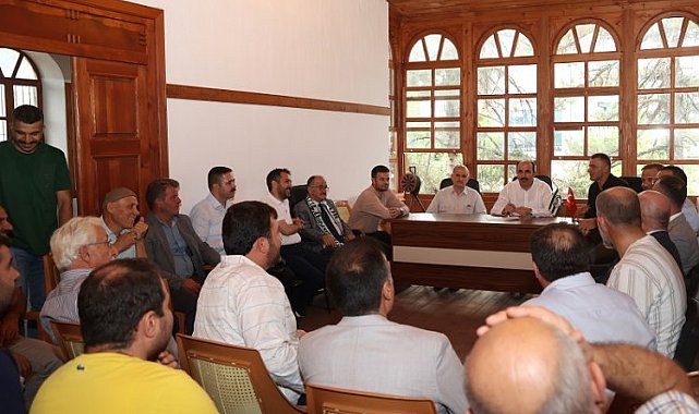 Başkan Altay'dan Konya'nın üreten merkezi Beyşehir'e ziyaret
