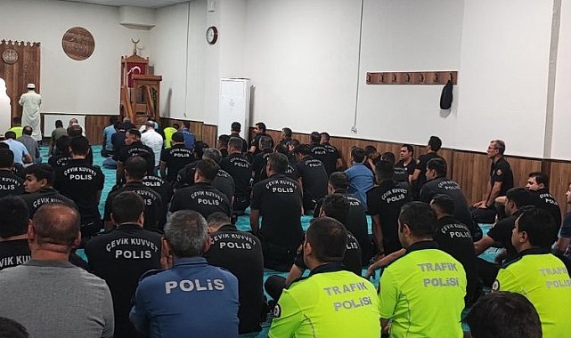 Bingöl'de şehit polisler için mevlit