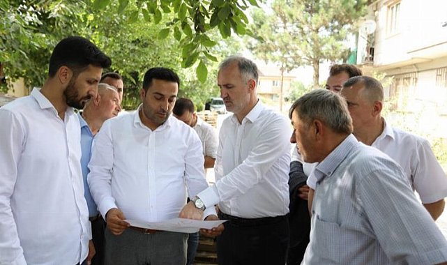 Bursa İnegöl'ün kırsalında yatırımlar aralıksız sürüyor