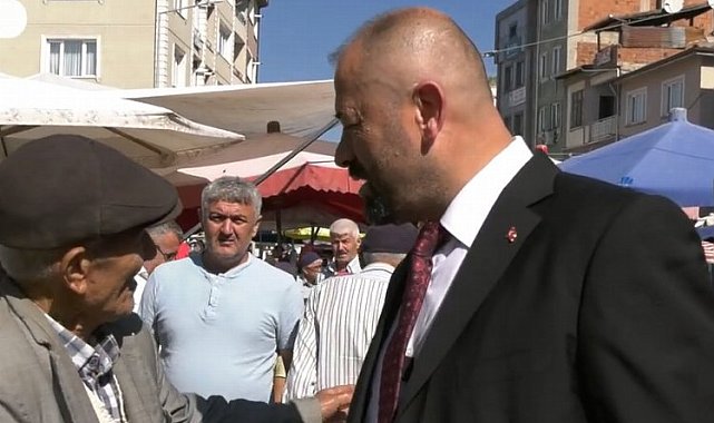 Bursa Orhaneli Pazarı'nda bereket duası yapıldı