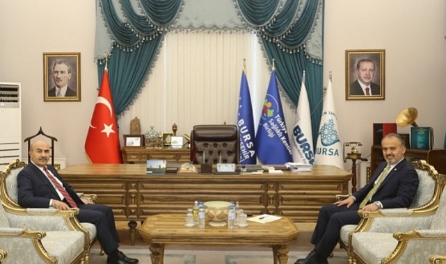Bursa Valisi Demirtaş'tan, Aktaş'a ziyaret