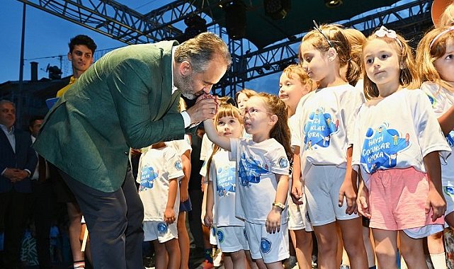 Bursa'da yaz spor okullarına coşkulu veda