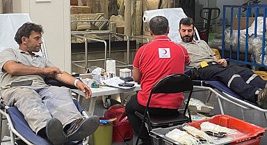 BUTTİM esnafından Kızılay'ın stoklarına takviye